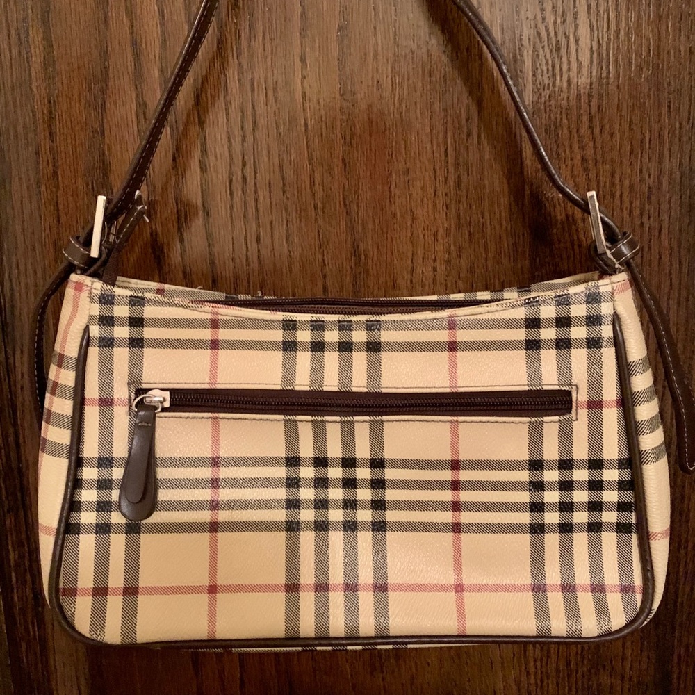 Italian Plaid Shoulder Bag